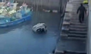 福建平潭一汽车凌晨坠海致车主不幸去世，多方回应