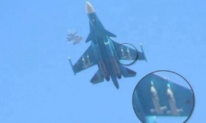 频繁轰炸前沿城镇，乌克兰击落俄军苏-34：疑似出动F-16偷袭