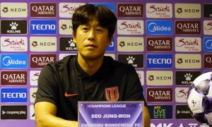 中国男足主帅候选人？蓉城主帅徐正源：这对我来说是件好事