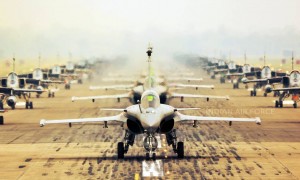 114架阵风，140架苏57战机压向20架歼10，巴铁没料到事情这么严重