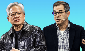 黄仁勋“撒钱”创纪录！英伟达超级AI帝国崛起，但没带中国玩